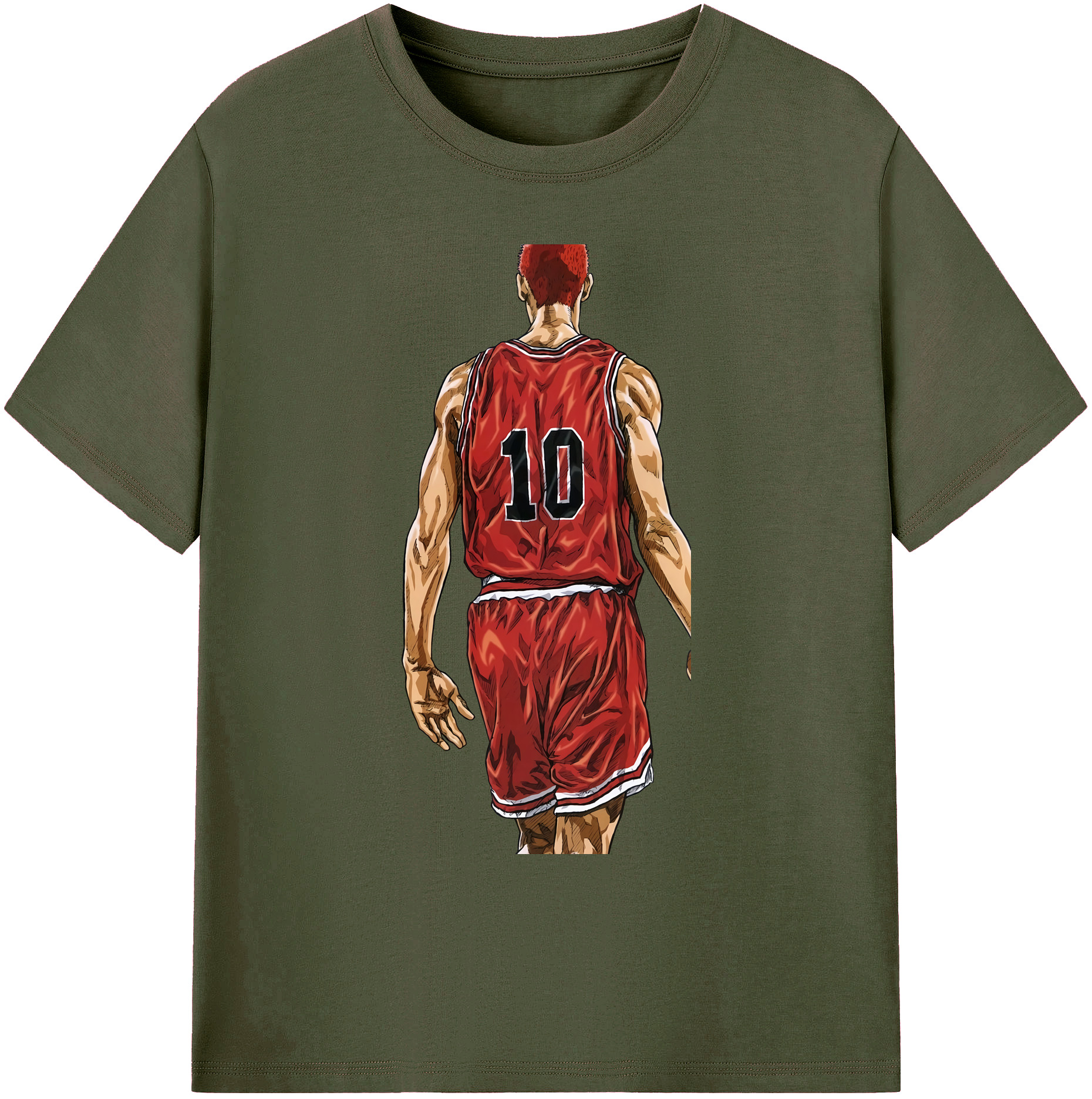 （画像用） SLAM DUNK／スラムダンク 綿100％ メンズ半袖Tシャツ｜肌触りやわらか＆通気性